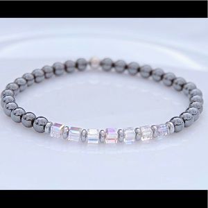 Swarovski Hematite Bracelet